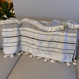 Anthropologie throw blanket